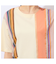 【洗える・綿100%】マルチストライプ ドッキングTシャツ