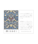 【洗える】V＆A いちご泥棒柄 ペプラムカットソー