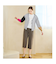 【S・Mサイズ】ポケットボタン　クロップドパンツ