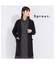 【Sprout.】綿ナイロン　Vネックニットカーディガン
