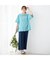 【手洗いOK・接触冷感】フロントピンタックワイドパンツ