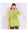 フラワープリント×刺繍Tシャツ