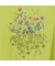 フラワープリント×刺繍Tシャツ