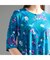 フラワープリント　ベア天竺プルオーバーTシャツ