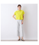 【S・Mサイズ】ウォッシャブル綿ジャカードTシャツ