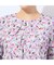 【洗える・日本製】フェザー柄タックTシャツ
