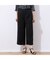 【洗える・セットアップ可能】ピンタック ワイドクロップドパンツ