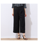 【洗える・セットアップ可能】ピンタック ワイドクロップドパンツ
