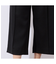 【洗える・セットアップ可能】ピンタック ワイドクロップドパンツ