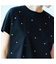 【Charme par Eclat】ジルコンプルオーバーTシャツ