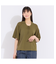 【Sprout.】ウォッシャブル　レースアップポロニット　