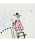 【洗える】Lobin エッフェル塔柄Tシャツ