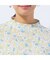 【洗える・日本製・一部店舗限定】カバリエレ・アズーロ花柄コットンTシャツ