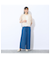 【Charme par Eclat】ウォッシャブル　レース×リブカーディガン