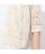 【Charme par Eclat】ウォッシャブル　レース×リブカーディガン