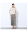 【Charme par Eclat】袖タック　プルオーバーTシャツ