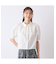 【Charme par Eclat】ウォッシャブル　タック比翼ブラウス