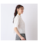 【Charme par Eclat】ウォッシャブル　タック比翼ブラウス