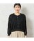 【洗える・限定カラーあり】テープ刺繍シアーカーディガン