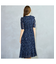 【S・Mサイズ】ウォッシャブル　シフォンカットジャカードワンピース