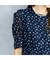 【S・Mサイズ】ウォッシャブル　シフォンカットジャカードワンピース