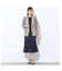 【S・Mサイズ】ウォッシャブル　シフォンカットジャカードワンピース