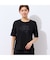 【洗える・日本製】花文字刺繍Tシャツ