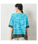 【一部店舗限定・洗える・日本製・綿100%】ロゴチェック柄コットンTシャツ
