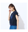 【洗える】リブ使い裏毛ロゴプリントTシャツ