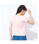 【洗える】前身二重仕立てフレンチスリーブＴシャツ