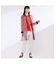 【M～４L】ラインペイント　ウォッシャブルブラウス