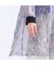 【M～４L】ラインペイント　ウォッシャブルブラウス