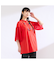 【M～4L】ウォッシャブル接触冷感配色Tシャツ