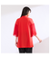 【M～4L】ウォッシャブル接触冷感配色Tシャツ