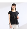 【M～4L】ウォッシャブル接触冷感フレンチスリーブTシャツ
