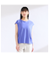 【M～4L】ウォッシャブル接触冷感フレンチスリーブTシャツ