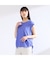 【M～4L】ウォッシャブル接触冷感フレンチスリーブTシャツ