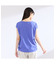 【M～4L】ウォッシャブル接触冷感フレンチスリーブTシャツ