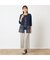 【洗える・アンサンブル可・日本製】裾花柄ベスト