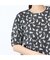 【洗える】リバティ　ねこ/フラワープリントTシャツ