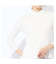 【洗える・接触冷感】綿100％ハイネック　七分袖Tシャツ