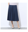 シャンブレーツイル　プリーツスカート