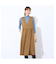 【洗える・接触冷感】カシュクールジャンパードレス
