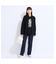 【L・3L】ドットカットジャカードブラウス