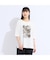 【M～4L】ウォッシャブル顔料プリントTシャツ