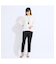 【L～4L/アンサンブル対応】レーシーニット