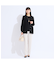 【L～4L/アンサンブル対応】レーシーニット