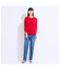 【L～4L/アンサンブル対応】レーシーニット
