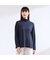 【M～４L】ウォッシャブルハイネックチュールTシャツ