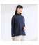 【M～４L】ウォッシャブルハイネックチュールTシャツ